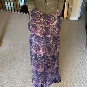 FIRE PURPLE MAXI DRESS